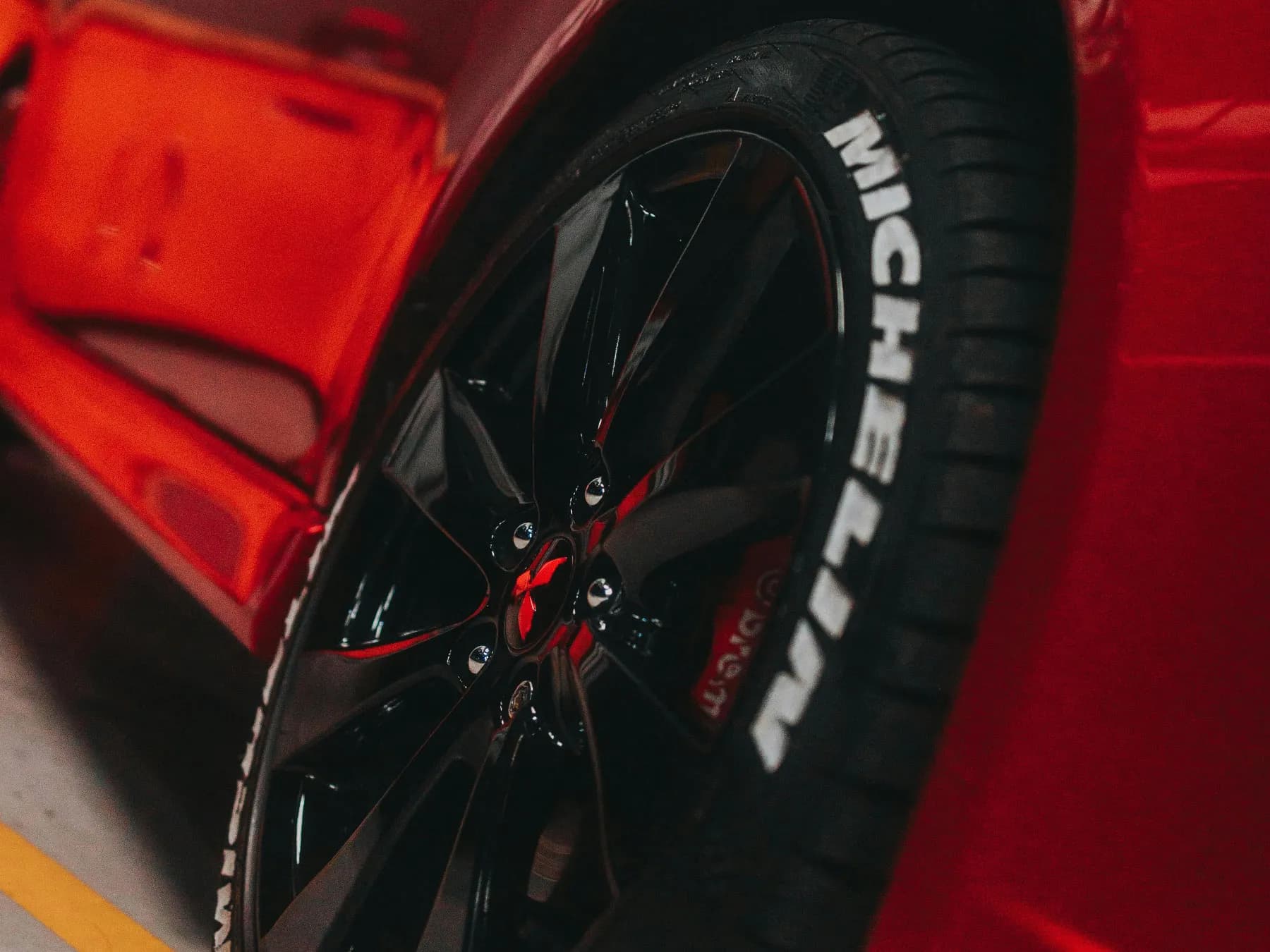 A new tyre being fitted at West Auto in Newcastle