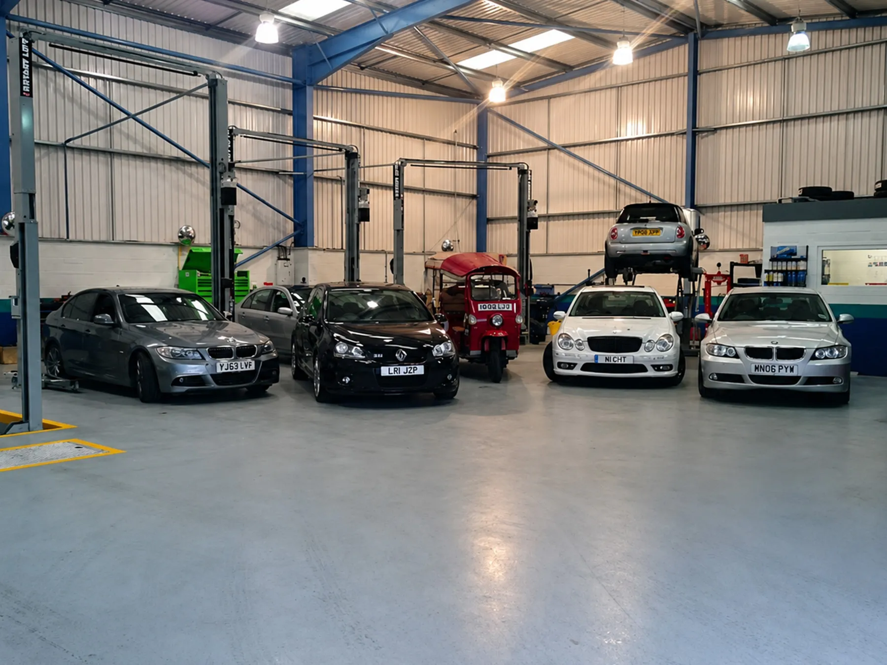 West Auto garage in Westerhope, Newcastle